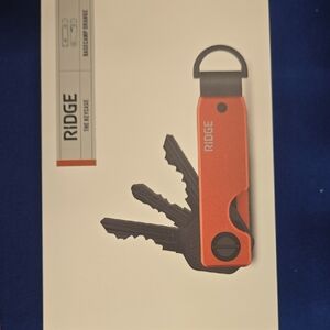 Ridge KeyCase in Orange and Black